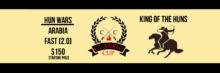 Classic Cup: King of the Huns
